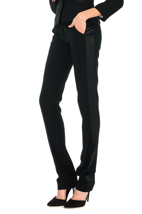 Pantalon smoking femme