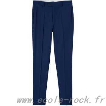 Pantalon tailleur bleu marine