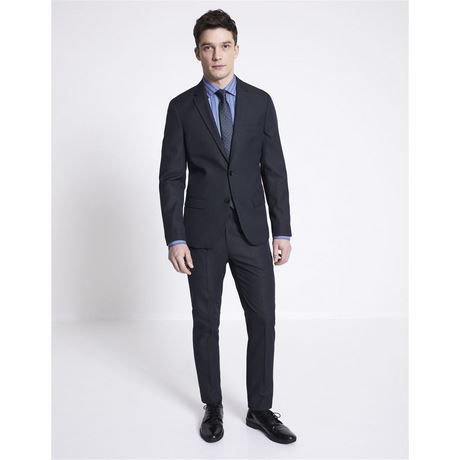 Pantalon tailleur bleu marine