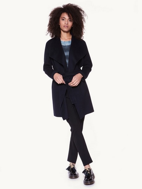 Pantalon tailleur noir femme