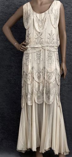 Robe de soirée style année 30