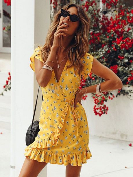 Robe jaune ete 2019