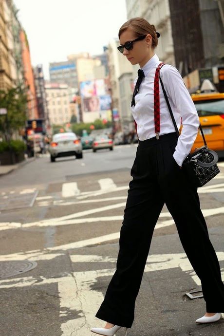 Smoking femme chic