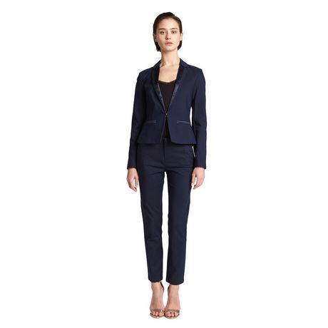 Tailleur bleu marine femme