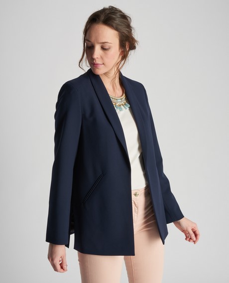 Tailleur femme bleu marine