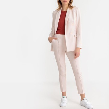 Tailleur femme rose