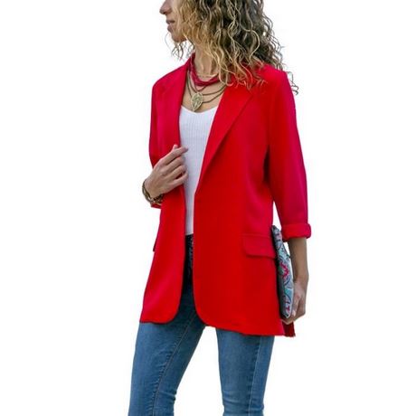 Tailleur femme rouge