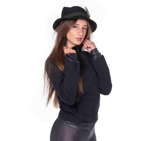 Veste costume noir femme