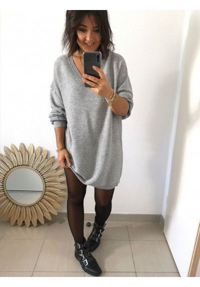 Belle robe pull