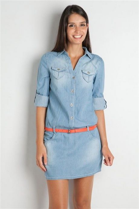 Cache cache robe en jean