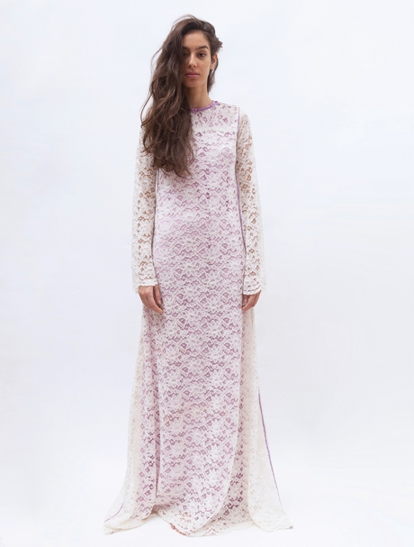 Model robe longue coton