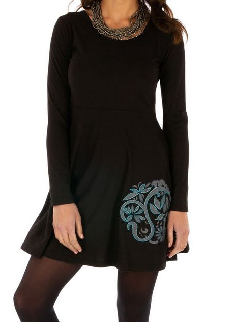 Robe courte hiver femme