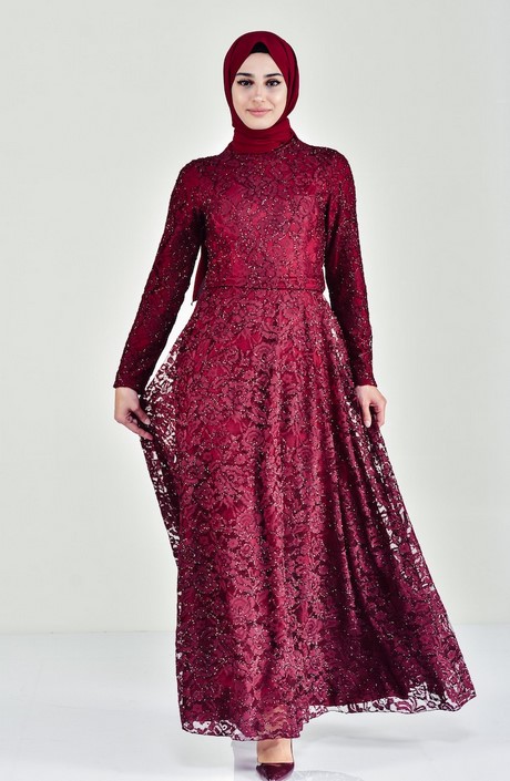 Robe dentelle bordeaux