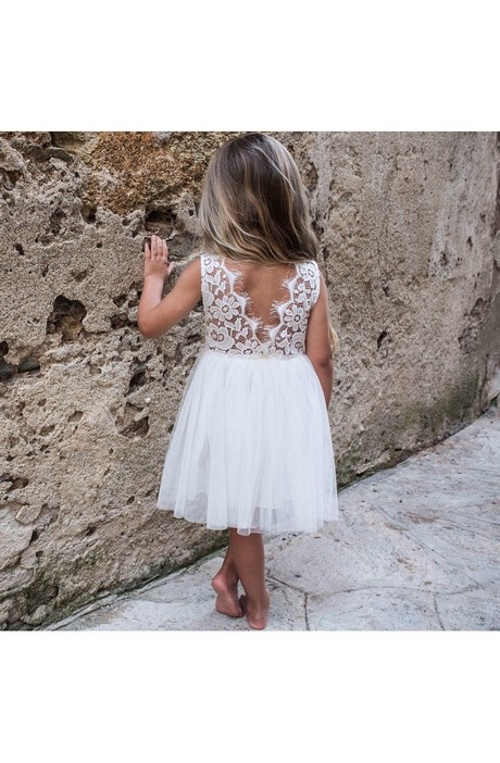 Robe dentelle et tulle