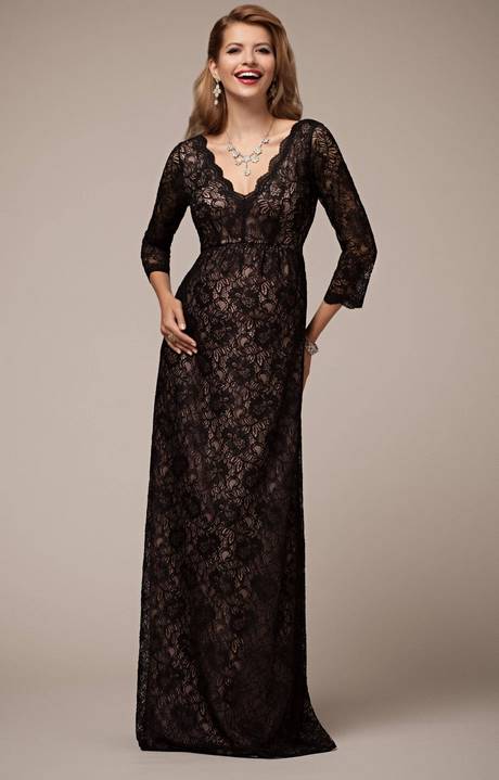 Robe dentelle noire et rose