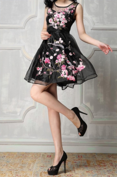 Robe fleurie classe