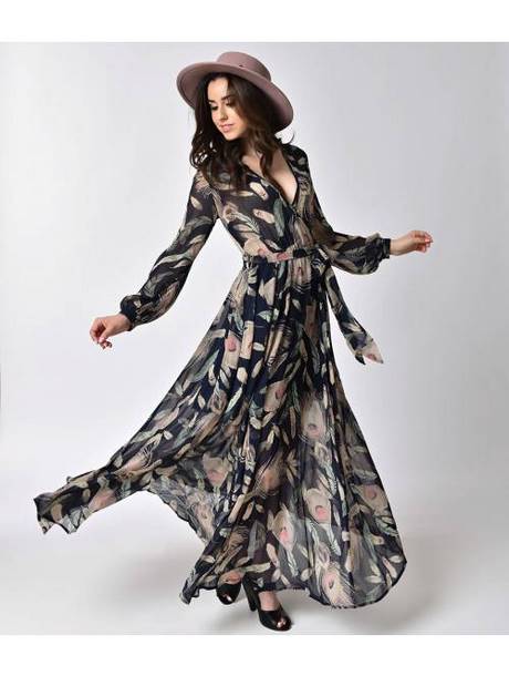 Robe longue fluide hiver