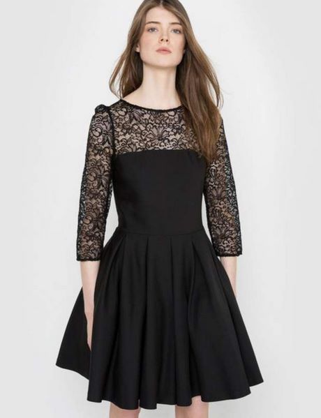 Robe noire hiver 2020