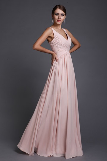 Robe témoin mariage longue