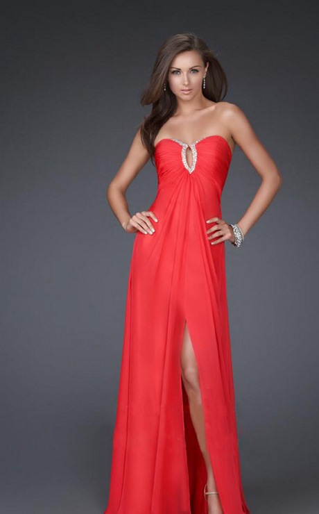 Robe temoin mariage rouge