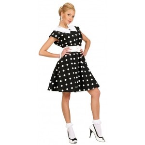 Robe a pois année 50