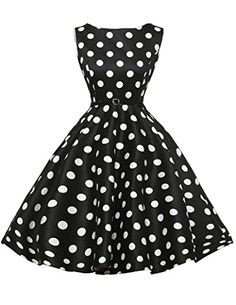 Robe a pois année 60