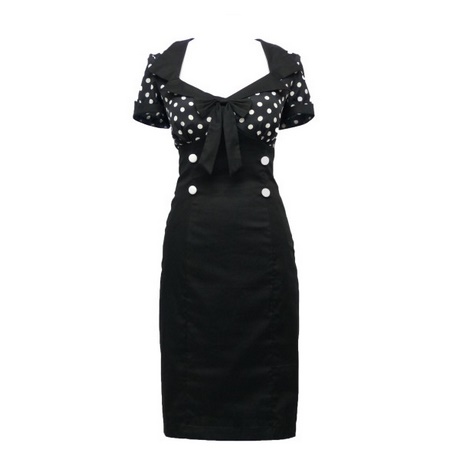 Robe année 50 noire