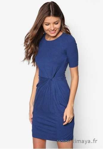 Robe bleu marine femme