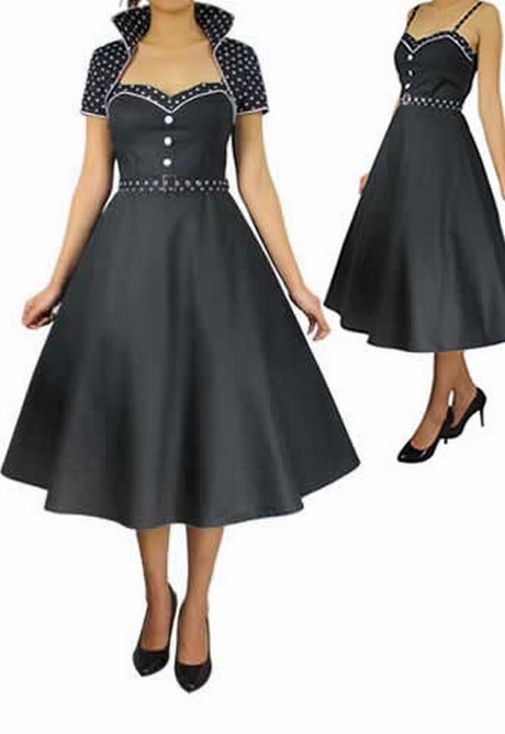 Robe cocktail années 50 60 rétro