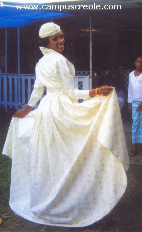 Robe créole mariage