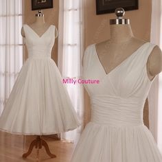 Robe de mariée style année 50