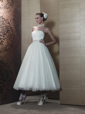 Robe de mariée style année 50