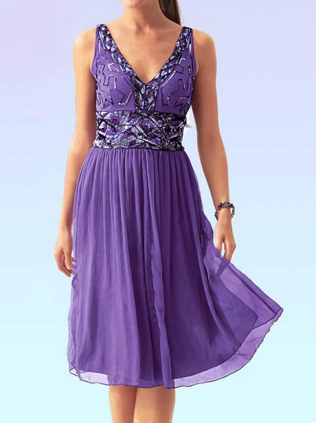 Robe femme violette