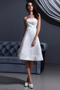 Robe fiancaille courte