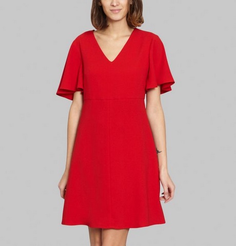 Robe fluide rouge