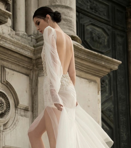 Robe mariée dos nu