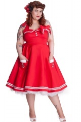 Robe pin up année 50