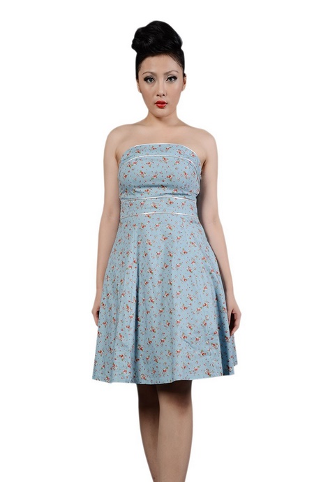 Robe pin up rétro 50s rockabilly