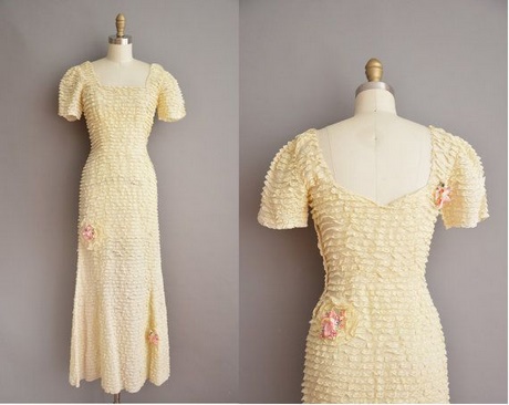 Robe vintage année 30