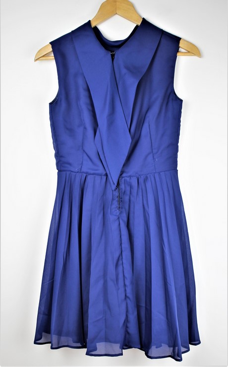 Photo de la robe bleue