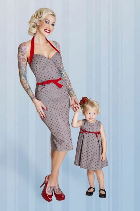 Robe année 50 pour enfant