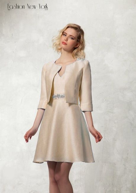 Robe beige doree