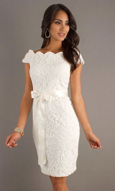 Robe blanche habille