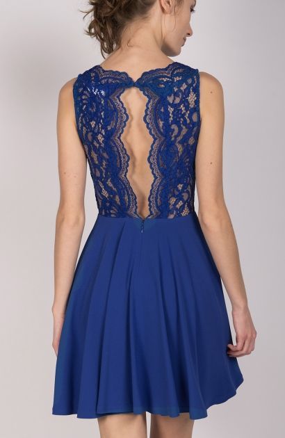 Robe bleu electrique pour mariage