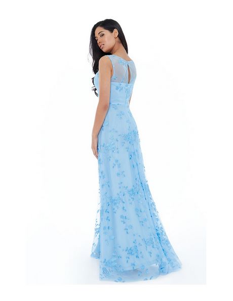 Robe bleu poudre