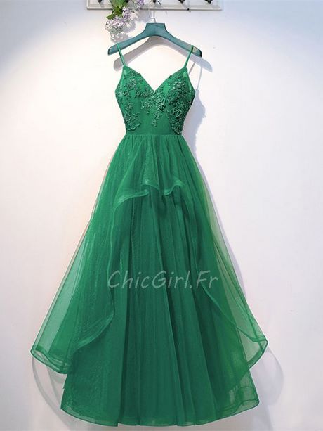 Robe chic verte