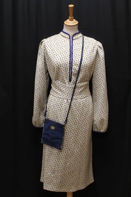 Robe motif vintage