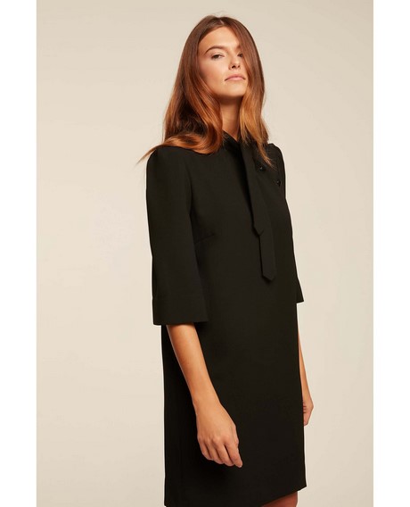 Robe noire courte femme