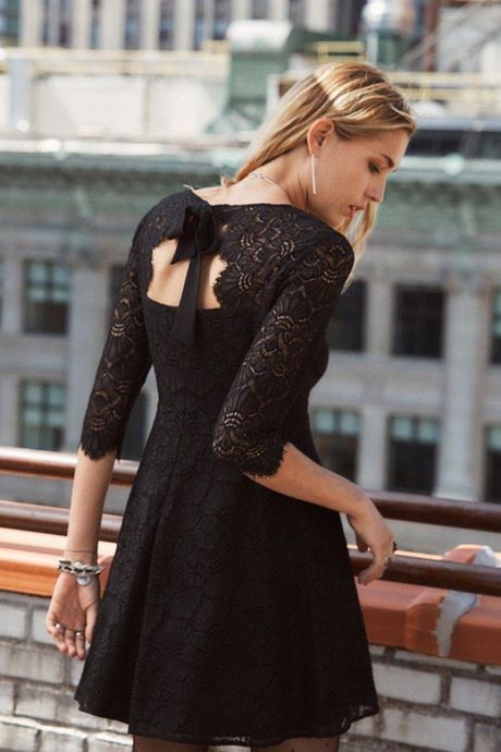 Robe noire pour reveillon