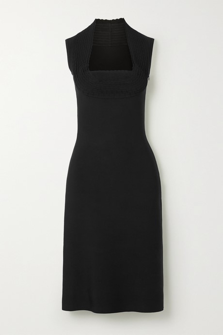 Robe noire stretch